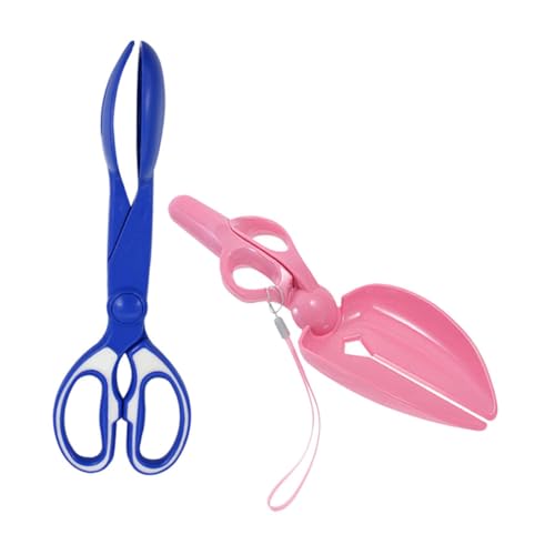 TOYZFRIENDY 2 Piezas Limpiador portátil de Mascotas Picker de Caca para Mascotas para Perros Pala para Caca de Perro coleccionista recogedor de Arena para Gatos el plastico