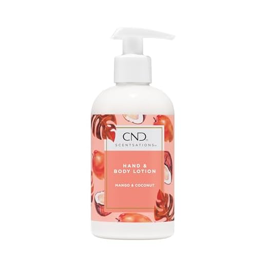 Scentsations - Mango and Coconut CND for Unisex 8.3 oz Hand and Body Lotion
