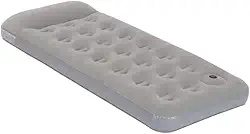 Colchão Inflável com bomba embutida Solteiro, Coleman, Cinza