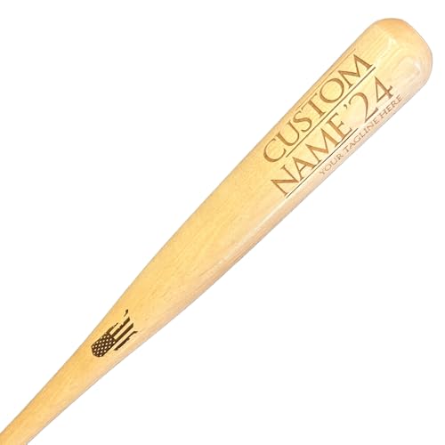 Custom Election Campaign Names Engraved Baseball Bat