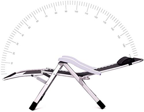 Chaise longue de camping légère pliante pour balcon et jardin