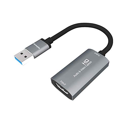 Carte de Capture Vidéo 60FPS Full HD 1080p Enregistrement HDMI vers USB 2.0