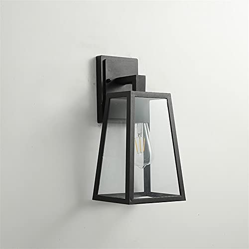 Lanterne E27 base socket applique murale étanche et antirouille pour décor extérieur - 5