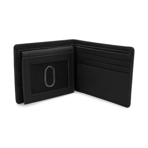 CestAntiQ Premium Black Leather Wallet for Men – Slim Bifold