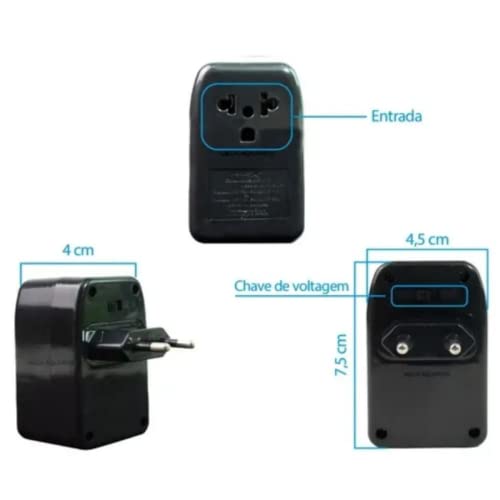 Conversor Voltagem Entrada 110/220 Saída 220/110 - Flex