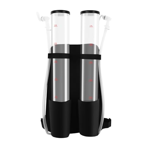 Portable Backpack with Dual Dispenser, Insulated Beer/Drink/Liquid Carrier for Camping & Outdoor, Shot Pump System, Hands-Free Hydration Pack with Adjustable Straps