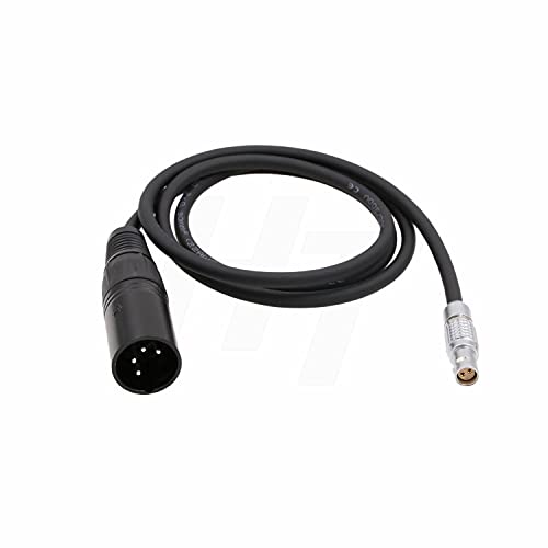 Câble d'alimentation caméra RED Komodo 6K XLR 4 broches vers 2 broches femelle 1m