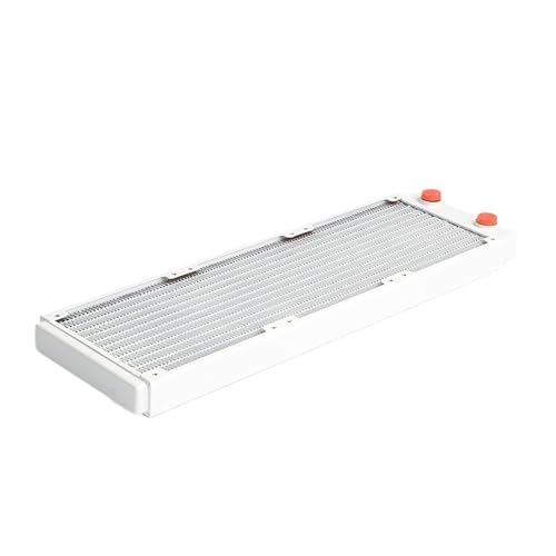 Radiateur de refroidissement par eau en cuivre blanc pour processeur PC watercooling TSRP-WP360