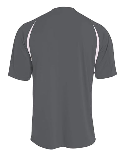Hardcore Men's Short Sleeve Rash Guard Comfortable Performance Swim Shirt3
