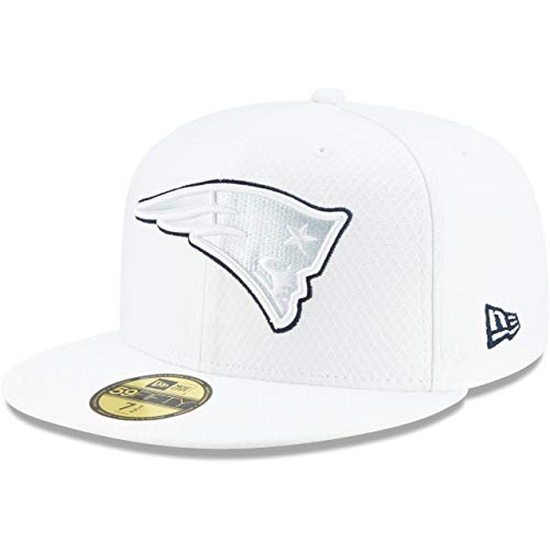 New Era 59Fifty Cap - Platinum Sideline New England Patriots