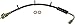 Dorman H621323 Front Driver Side Brake Hydraulic Hose Compatible with Select Dodge/SRT Models