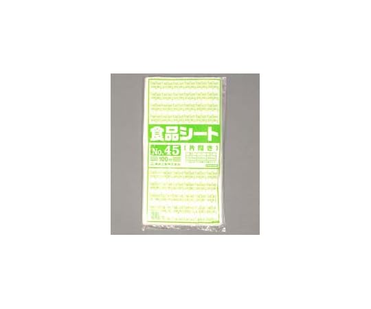 福助工業 衛生用品 食品シート No.45 片開き 1ケース 100個&times;10セット入 0460133