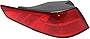 Evan-Fischer Tail Light Assembly Compatible with 2014-2015 Kia Optima Outer Halogen USA Built Driver Side