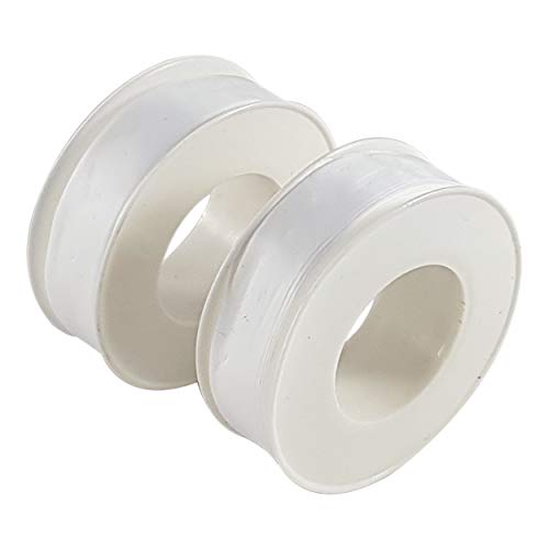 CZ Store®-Teflon|MEDIDAS 19M x 17 MM|??GARANTíA DE POR VIDA??- Manufactura en cinta PTFE |Juego de 2|cinta de sellado para trabs de fontanería ducha/bañera/grifería/manguera/junta/arandela