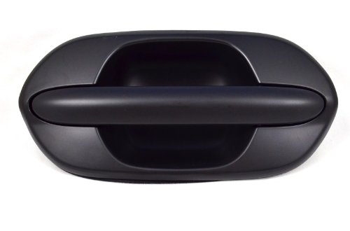PT Auto Warehouse HO-3613P-RL - Outside Exterior Outer Sliding Door Handle, Primed Black - Driver Side Rear