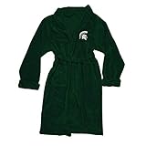 NCAA Michigan State Spartans Silk Touch Bath Robe, green, L/XL
