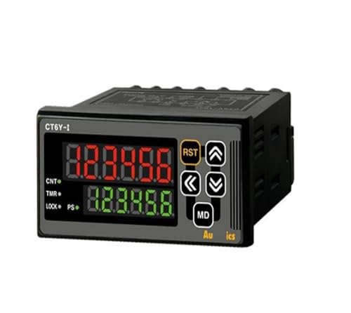 Digital Counter CT6Y-I2 Counter/Timer, W72xH36mm, 6-Digit, LED, Indicator Only, PNP or NPN Input, 24-48VDC / 24VAC Electrical Timers(PNP Input)