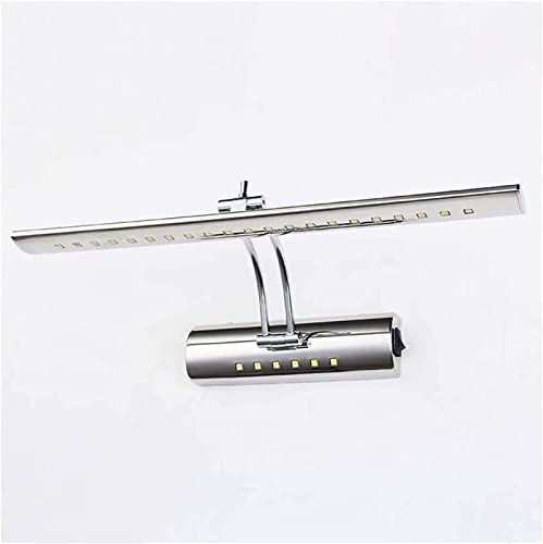 Spot LED orientable en acier inoxydable 40cm à bras pendule