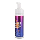 Zetiling 200ml Haarschaum, Haar Styling Mousse, Styling Foam Naturkosmetik Schaumfestiger Lockiges Haar Mousse Lockenpflege Creme Anti Frizz Haarschaum für einen Strand Locken Haarlook