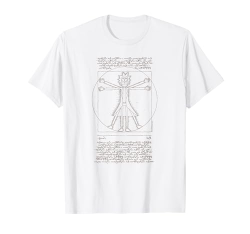 Rick and Morty Vitruvian Rick T-Shirt