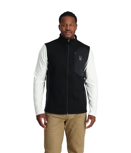 Image of Spyder Men's Bandit Full Zip Fleece Vest