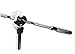 GRIFFIN Cymbal Stand (Percussion TiltPro X Edition) Combo 4 Pack – Boom & Straight Drum Mounts with Double Braced Legs & Counterweight Arms – Kit for Crash, Ride, Splash