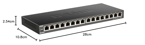 D-Link DGS-1016S 16-Port Unmanaged Gigabit Switch (ohne Lüfter – Bild 10