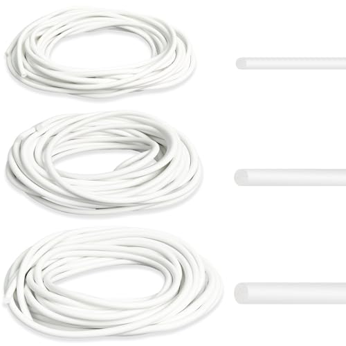 15 Metros De Cuerda De Sellado Para Juntas, Diámetro De 4 Mm 5 Mm 6 Mm, Junta De Silicona Redonda, Cordón De Sellado Negro, Cordón De Relleno, Cinta De Sellado Para Juntas, Perfil De Relleno Para