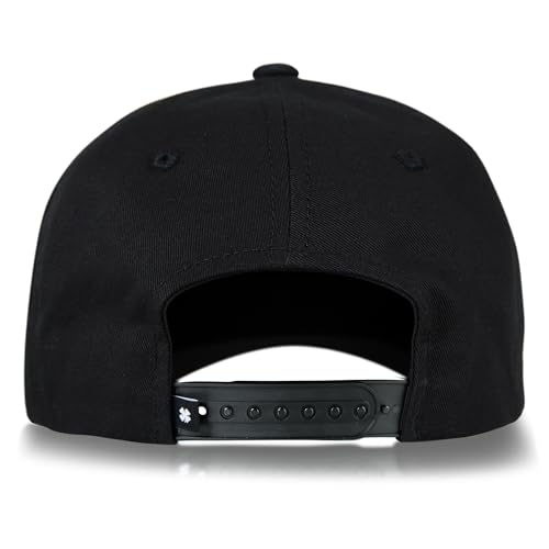 Image of Lucky Brand Snapback Hat | Adjustable | Baseball Cap | Retro | American Heritage | 5 Panel Design | Cotton Canvas