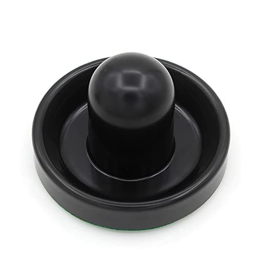 BQSPT Air Hockey Pucks and Paddles,Black Air Hockey Puck Pusher,Goal Handles Paddles Replacement Accessories for Game Tables (4 Striker 96mm with Pads, 8 Pucks 64mm Thick and Thin) - Thumbnail 5