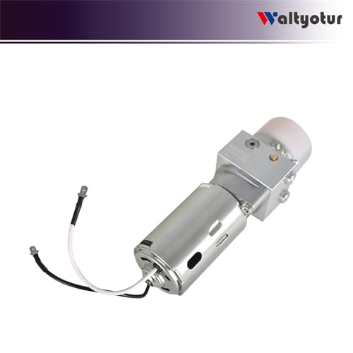 Image of waltyotur Convertible Top Hydraulic Roof Pump Motor and Bracket Replacement for Z4 2-Door Replace 54347193448 54347119633