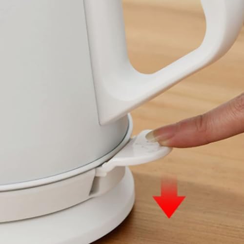 Hervidor Eléctrico de Acero Inoxidable 1L Blanco miniatura 6