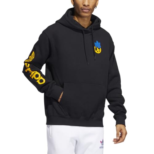 アディダス メンズ パーカー adidas World Treffy Hoodie - Black/Multi 31EAuJ2vsxL.jpg