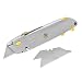 STANLEY 0-10-499 STANLEY. Coltello / Taglierina professionale in metallo, lama retrattile.