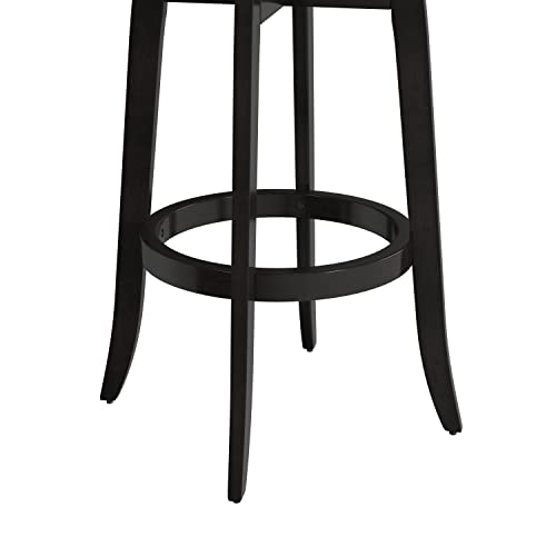 Hillsdale Savana Swivel Stool, Bar, Black #TOP6