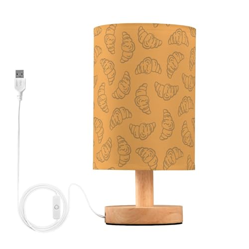 CTYSHTDL Croissant Print Table Lamp