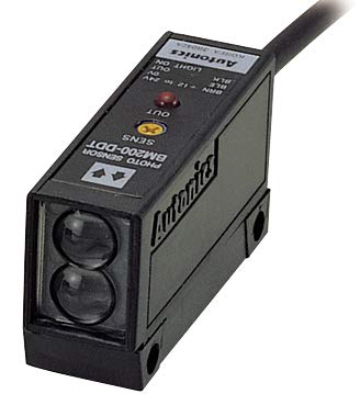 BM200-DDT, Autonics Photo Sensor, Diffuse Reflective, 200mm Sensing, Light On, NPN Output, 12-24 VDC