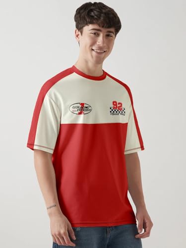 crazymonk Baseball Team Oversized T-Shirt - Multicolor Multi 4 - Image 4