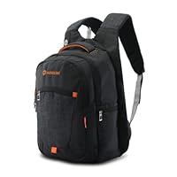 HARISSONS Bags Delta 39 L Polyester Black 15.6 inch Laptop Backpack with Built-in Rain Cover & Anti-Sweat Air Mesh | Office, Travel and Casual Laptop Bag with Detailed Organizers for Men & Women