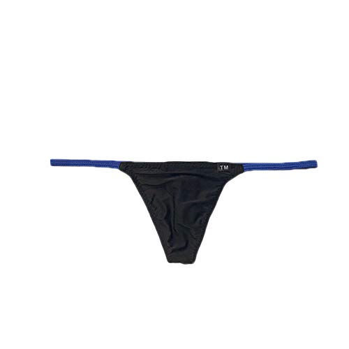 Mens Low Rise G-String Thong 3 Pack Bikini Briefs Bulge Thong2