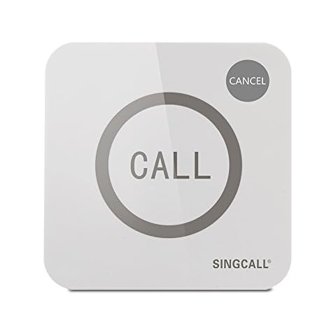 SINGCALL Service Calling System for Restaurant Cafe,Call Waiter Nurse Staff,Waterproof Pager APE520C Cover