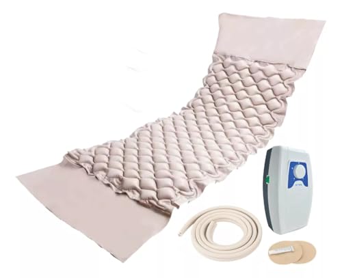 Imagen de SHTARK Colchón De Aire Antillagas con Regulador De Presión Alterna Tratamiento y prevención de Lesiones Colchon Antiescaras Ulceras con Regulador, Soporta 180 kg, 280 x 90 cm