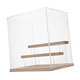 ORFOFE Displaybox Für Handwerkserzeugnisse Einfaches Präsentationsgehäuse Multifunktionsgehäuse Für Zuhause Geeignet Zur Aufbewahrung Von Vasen Statuen Und Kleinigkeiten