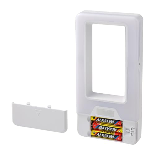 エルパ(ELPA) LEDセンサー付ライト プレート取付 幅86×高さ172×奥行22mm PM-LF008PIR(W)