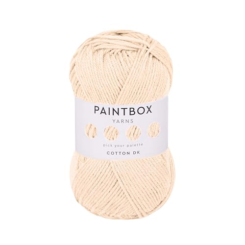Paintbox Yarns 100% Cotton DK Yarn 1.76oz 50g 137yds 125m | Paper White Wool For Crochet Knitting - Soft Lightweight Double Knit Yarn For Clothes product thumbnail 16