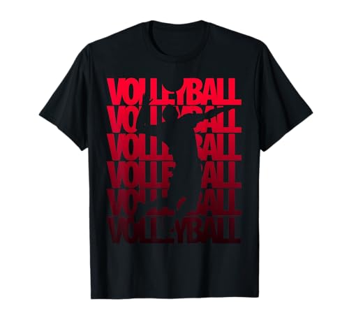 Vintage Volleyballer Evolution Beach Volleyball Spieler T-Shirt Vintage Volleyballer Evolution Beach Volleyball Spieler T-Shirt