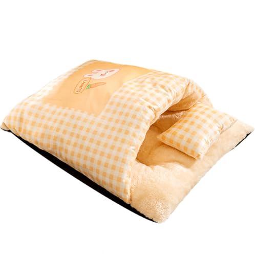Matelas de couchage pour hamster et lit pour chats d'intérieur doux