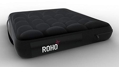 ROHO MOSAIC Cushion, Comfortable Inflatable Seat Cushion for Office Chair, Wheelchair, Cars, Home Living, and Back Pain Support, Adjustable Cushions with Waterproof Heavy Duty Cover, 18" x 16"