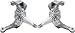 Allstar-ALL56305 Spindle for Ford Mustang II with 2" Drop