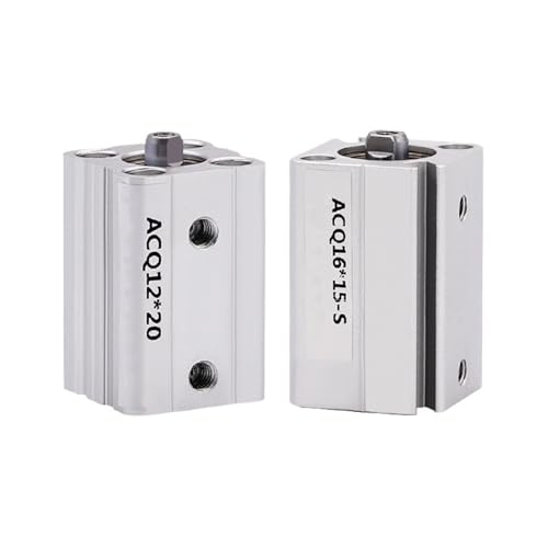 Cilindro compacto de doble acción ACQ con carrera fina de 5mm 2